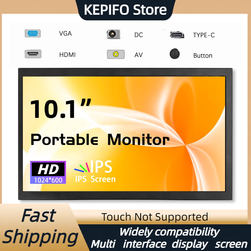 Retro Gaming Monitor - Monitor portatile da 10 pollici 1024x600
