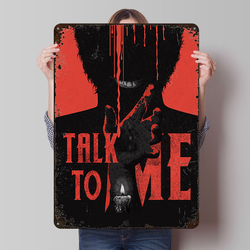 Retro Gaming Talk - Poster 'Talk To Me' Personalizzato, Targhe