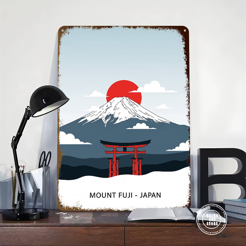 Poster Stampato del Monte Fuji - Retro Gaming Japan recensione e prezzo