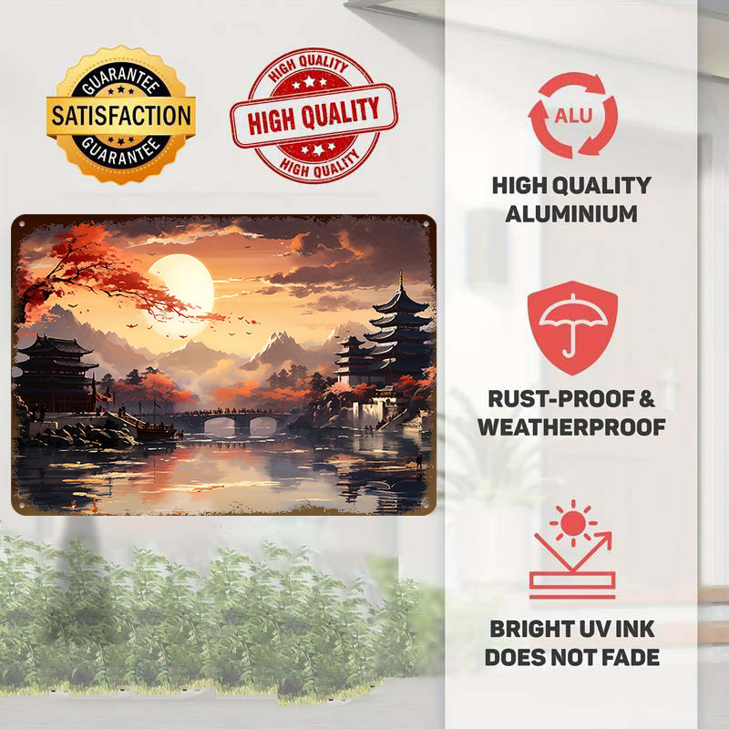 Poster con Paesaggio Giappones - Retro Gaming Japan recensione e prezzo