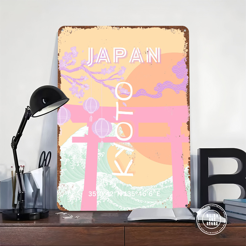 Poster in Metallo Artistico di - Retro Gaming Kyoto recensione e prezzo
