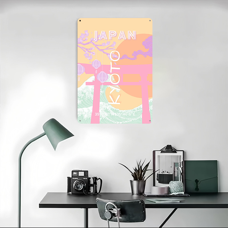 Poster in Metallo Artistico di - Retro Gaming Kyoto recensione e prezzo