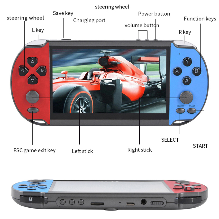 Videogioco portatile portatile - Retro Gaming For Tv recensione e prezzo